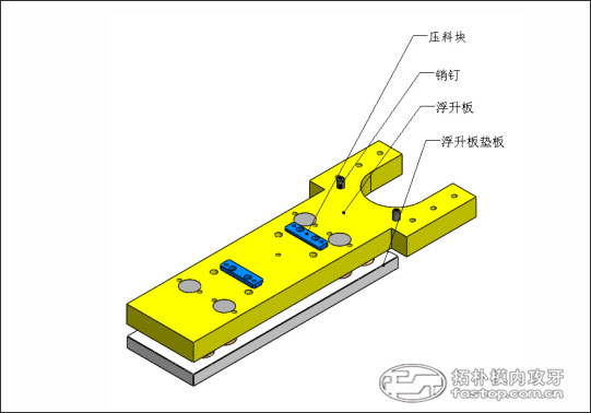 模內(nèi)攻牙機浮生板