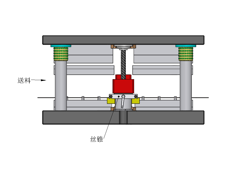 模內(nèi)攻牙機(jī)原理