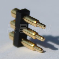 3pin彈簧頂針Pogopin連接器 智能手環(huán)過大電流加工定制服務(wù)